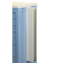 AliMed Cart Accessory, Catheter Holder Catheter Holder, 8"W x 28"H x 4"D, Clear Front, Select/Std. Series - 938472