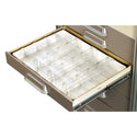 AliMed Cart Accessory, Full Drawer Tray w/Dividers/Ampule Holders/Rails Full Drawer Tray w/8 Dividers and 14 Ampule Holders, Select, Std./Wide - 938500