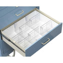 AliMed Cart Accessory, Full Drawer Tray w/Dividers/Ampule Holders/Rails Full Drawer Tray w/8 Dividers and 14 Ampule Holders, Select, Std./Wide - 938500