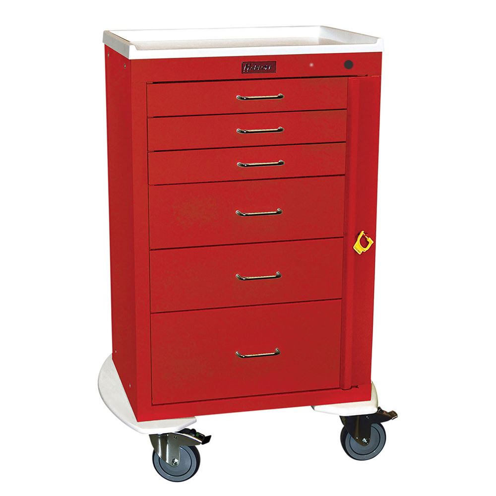 Harloff Mini24 6-Drawer Deluxe Emergency Cart Mini24 6-Drawer Deluxe E ...