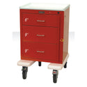 Harloff Mini24 3-Drawer Deluxe Emergency Cart Mini24 3-Drawer Deluxe ER Cart, Light Grey - 938753/LGRY/NA