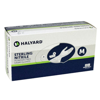 Halyard Sterling Nitrile Exam Gloves Nitrile Exam Gloves, X-Large, 170 per box, 10 box/cs - 938851