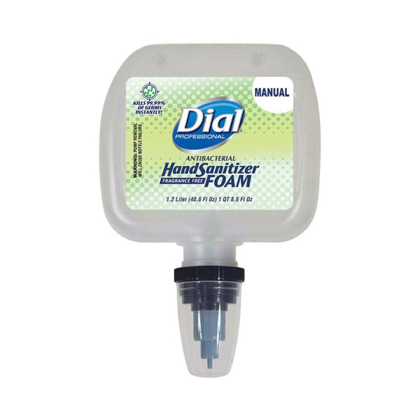Dial Professional DUO Soap Dispensers and Refills Dial Foaming Lotion Hand Soap, Manual, 3/cs - 938875