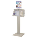 Bowman Cover Your Cough Compliance Kit, Stand, Hand Sanitizer Holder, Vertical Sign CYC Compliance Kit, Stand, Hand Sanitizer Holder, Vertical, Cherry - 960642