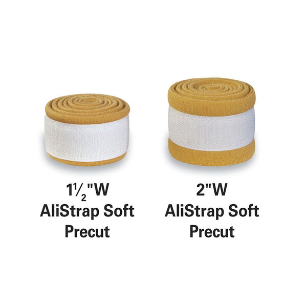 AliStrap Soft Precut Patient Safety Straps AliStrap Soft, Precut, 1-1/2" x 38", 10 boxes per case - 939185