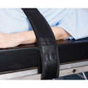 AliMed Black Conductive Positioning Strap Black Strap, 5"W x 75"L - 95-081
