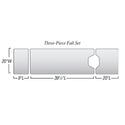 AliGel Surface Overlays Medium Length, One-Piece Surface Overlay - 95-931