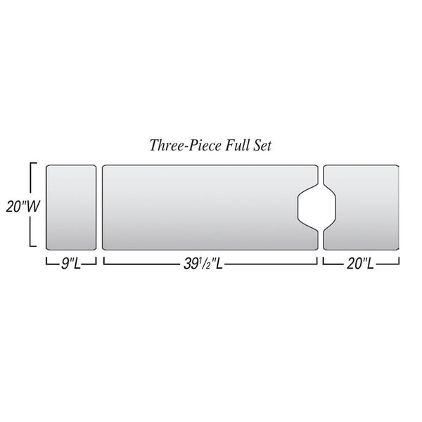 AliGel Surface Overlays Medium Length, One-Piece Surface Overlay - 95-931