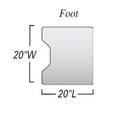 AliGel Surface Overlays Medium Length, One-Piece Surface Overlay - 95-931