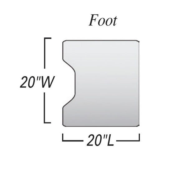 AliGel Surface Overlays Medium Length, One-Piece Surface Overlay - 95-931