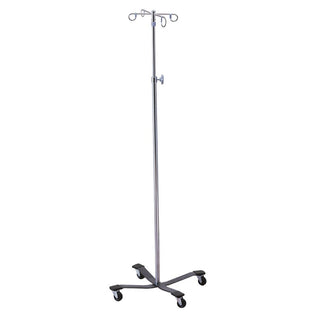 Brewer Standard-Duty IV Poles Standard-Duty IV Pole, 22" Epoxy-Coated, 2 Hooks - 930782