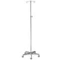 Brewer Standard-Duty IV Poles Standard-Duty IV Pole, 22" Epoxy-Coated, 2 Hooks - 95-409
