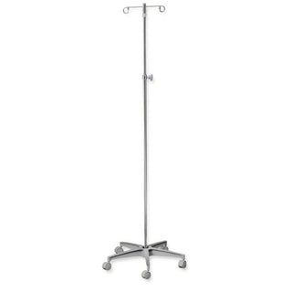 Brewer Standard-Duty IV Poles Standard-Duty IV Pole, 25" Cast Aluminum, 2 Hooks - 95-413