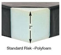 AliMed Risk-Reducing Armboard Pads AMSCO & OR Direct Armboard Pad, 6"W x 26"L, 2" T-Foam - 95-638