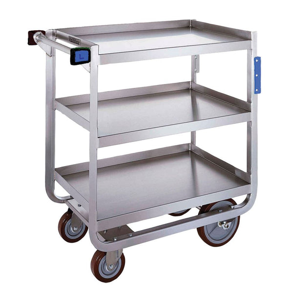 Lakeside Tough Transport Utility Carts Tough Transport Utility Cart, 3 Shelves, 19-3/4"W x 33"H x 34-1/3"D - 96-726