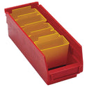 Quantum Economy Shelf Bin Accessories Bin Cups, 3-1/4"W x 1-3/4"D, 48/pk - 960615