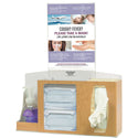 Bowman Cover Your Cough Compliance Kit, Counter/Wall, Sanitizer Holder, Vert. Sign CYC Compliance Kit, Counter/Wall, Sanitizer Holder, Vert. Sign, Cherry - 960639