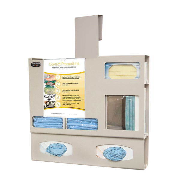 Bowman Protection System Isolation Kit, Wide, Double-Glove, Clip-On Sign, Door Hanger Protection System Isolation Kit, Wide, Double-Glove, Clip-On Sign, Door Hanger  - 960659