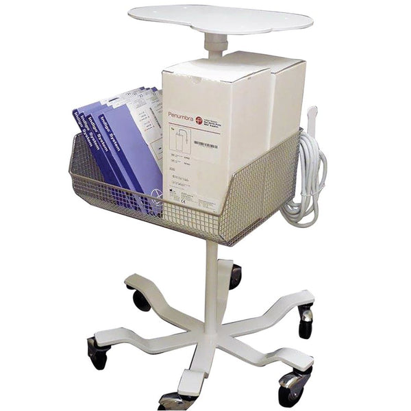 Alimed Storage Cart for Penumbra Thrombectomy Systems Storage Cart, Engine Series, White - 960670