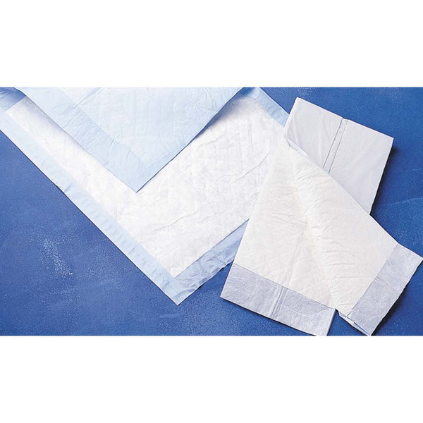 Protection Plus Disposable Fluff Filled Underpads Disposable Underpads, Standard Non-Woven, 30"x30", 5/Bag. 30 Bags/cs - 980028