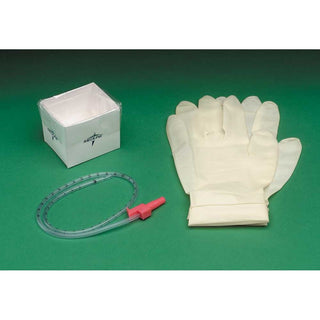Alimed Open Suction Cath Kits (Dry) Open Suction Cath Kits, Dry, Whistle Tip, 12-Fr, Two Gloves - 980079