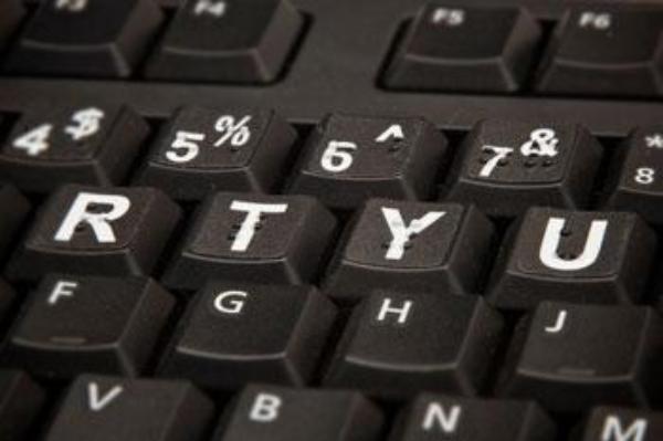 Low Vision Keyboard Label