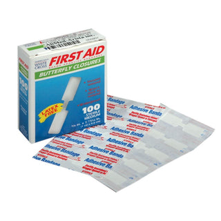 Band-Aid Butterfly Closures Band-Aid Butterfly Closures, 1-3/4"x 3/8" - 98DRE1-8
