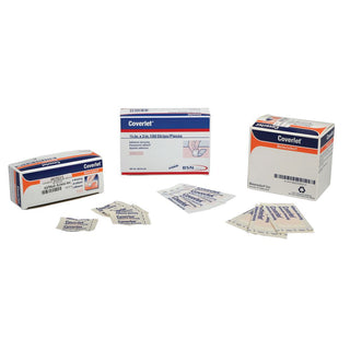 Beiersdorf Coverlet Adhesive Dressings Adhesive Strips, 3/4"x3" - 98DRE2-2