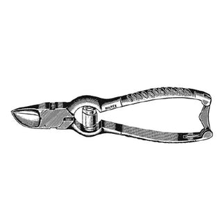 Miltex Nail Nippers, Concave Jaw Nail Nippers, Concave Jaws, 5-1/2", Chrome, Miltex 40-205 - 98NIP1-18