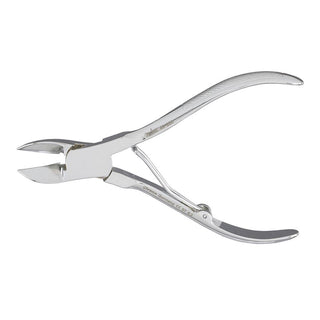 Alimed Nail Nippers, No. 200 Nail Nippers, Concave Jaws, Stainless, Economy - 98NIP1-1