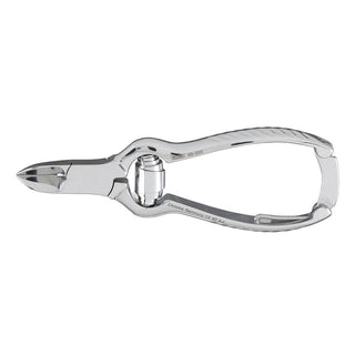 Alimed Nail Nippers, Concave Jaw Nail Nippers, Concave Jaws, 4.5", Stainless, Economy - 98NIP1-2