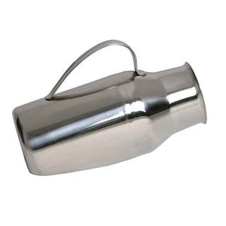 Alimed Male Urinal Male Urinal, Stainless Steel, 9.5"x4.5" Diameter - 98PPC2-1