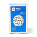 Medline Aegis CHG-Impregnated Foam Disc - Aegis CHG-Impregnated 0.75" Foam Disk Peel-Open Dressing with 1.5 mm Hole - AEG001S