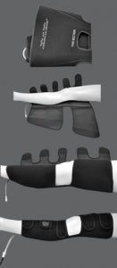 Medline Reprocessed Currie Medical Leg Compression Garments - Alternating Leg Pressure System Currie Medical Leg Compression Garment, Blue, Thigh, Size L - ALP4R