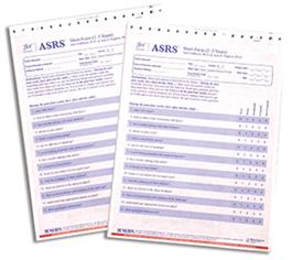 ASRS: Autism Spectrum Rating Scale Ages 2 to 5 Years Short Parent and Teacher/Childcare Provider Quickscore Forms (25) Sam Goldstein, Jack A. Naglieri