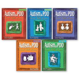 Autism & PDD Primary Social Skills Lessons: 5-Book Set Pam Britton Reese, Nena C. Challenner