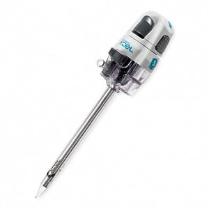 Medline ReNewal Rprcd Ethicon Bladeless Trocars - Endopath Xcel Bladeless Trocar with Smooth Sleeve, Handled, Teal, 5 mm x 100 mm - B5LPRH