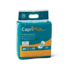 Medline ContourPlus Bladder Control Pads - ContourPlus Bladder Control Pad for Incontinence, Moderate, 6.5" x 13.5" - BCPADE02LB