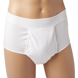 Medline Reusable Light Incontinence Pants - Reusable Light Incontinence Pants, Men, Size Large, for Waist Size 37-40" - BCPANTMENLG