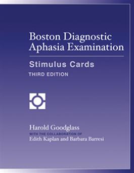 BDAE-3 Long Form Stimulus Cards Picture Book Harold Goodglass, Edith Kaplan, Barbara Barresi