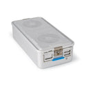 Medline Full Size SteriPure Sterilization Containers - Container, Full Size, 6" - BDR11015W