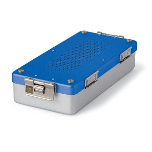 Medline Mini Size SteriPure Sterilization Containers - CONTAINER, MINI SIZE, 4"H, BLUE LID - BDR44010A