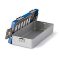 Medline Mini Size SteriPure Sterilization Containers - CONTAINER, MINI SIZE, 4"H, BLUE LID - BDR44010A