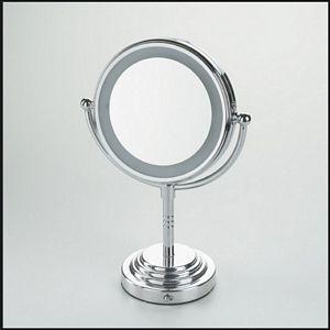 Double-Sided Lighted Mirror