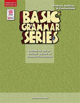 Basic Grammar Series Books - Prefixes, Suffixes, & Contractions Kristine Lindsay