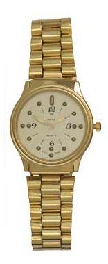 Montiel Braille Watch Gold face