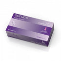 Medline Spruce Nonsterile Powder-Free Latex Exam Gloves - Spruce Powder-Free Textured Exam Gloves, Size L - CAR1063
