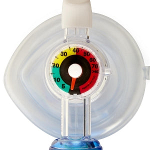 Medline Adult Bag Valve Mask (BVM) Manual Resuscitators - Adult Manual Resuscitator with Bag Reservoir, Filter, Manometer and 14' Oxygen Tube - CPRM1116FMT