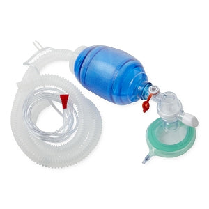 Medline Pediatric Manual Resuscitators - Pediatric Manual Resuscitator with Tube Reservoir and Filter - CPRM2226F