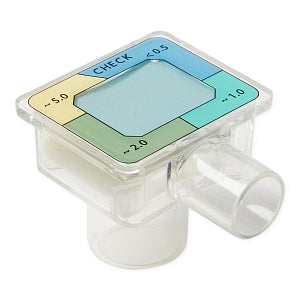 Medline Colorimetric Manual Resuscitator CO2 Detectors - Colorimetric Manual Resuscitator C02 Detector for Patients Weighing ≥ 10 kg, 24 Hour Max - CPRM2400